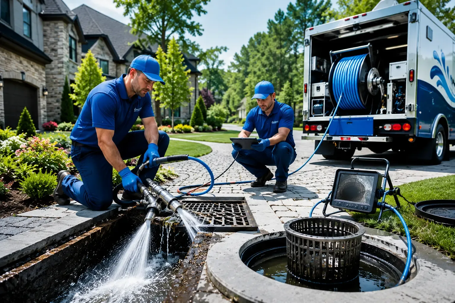 Local outdoor drain cleaning professionals in Tuckerton, NJ